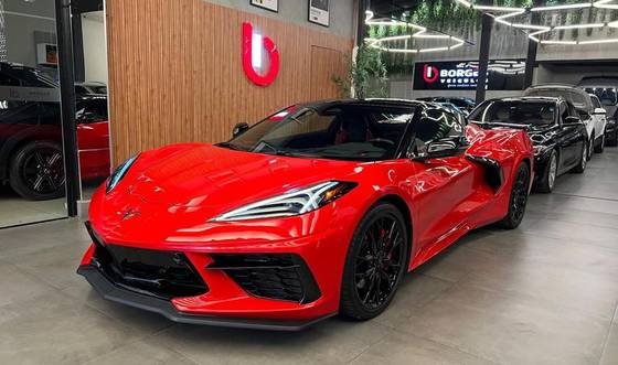 CHEVROLET CORVETTE 6.2 V8 LT2 GASOLINA STINGRAY CONVERSIVEL AUTOMÁTICO CHEVROLET CORVETTE 6.2 V8 LT2 GASOLINA STINGRAY CONVERSIVEL AUTOMÁTICO
